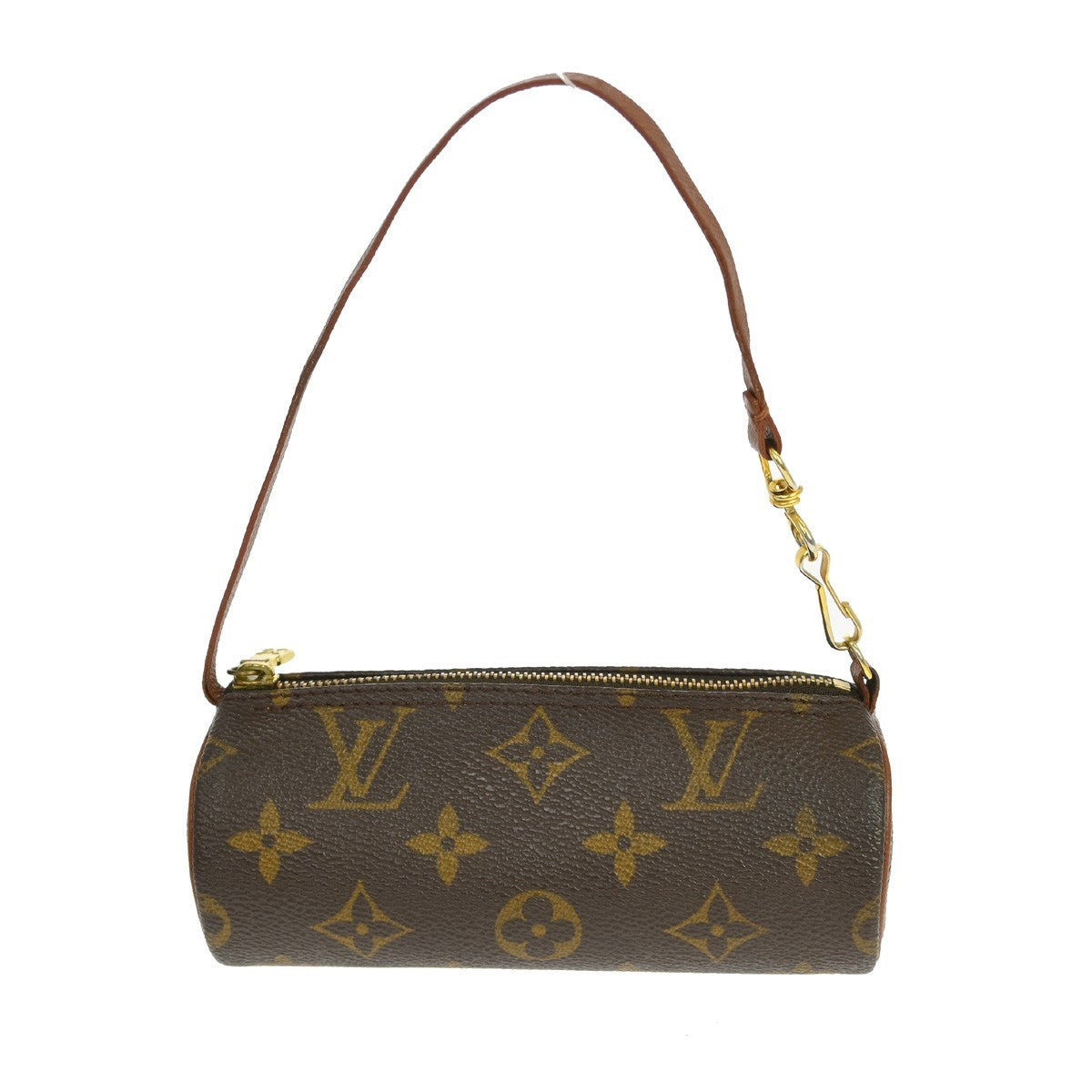 Louis Vuitton Papillon Pochette Monogram Canvas Brown Canvas Clutche & Pouche Bag (Authentic Pre-Loved)