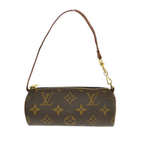 Louis Vuitton Papillon Pochette Monogram Canvas Brown Canvas Clutche & Pouche Bag (Authentic Pre-Loved)