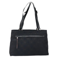Salvatore Ferragamo Gancini Tote Nylon Black Nylon Tote Bag Bag (Pre-Loved)