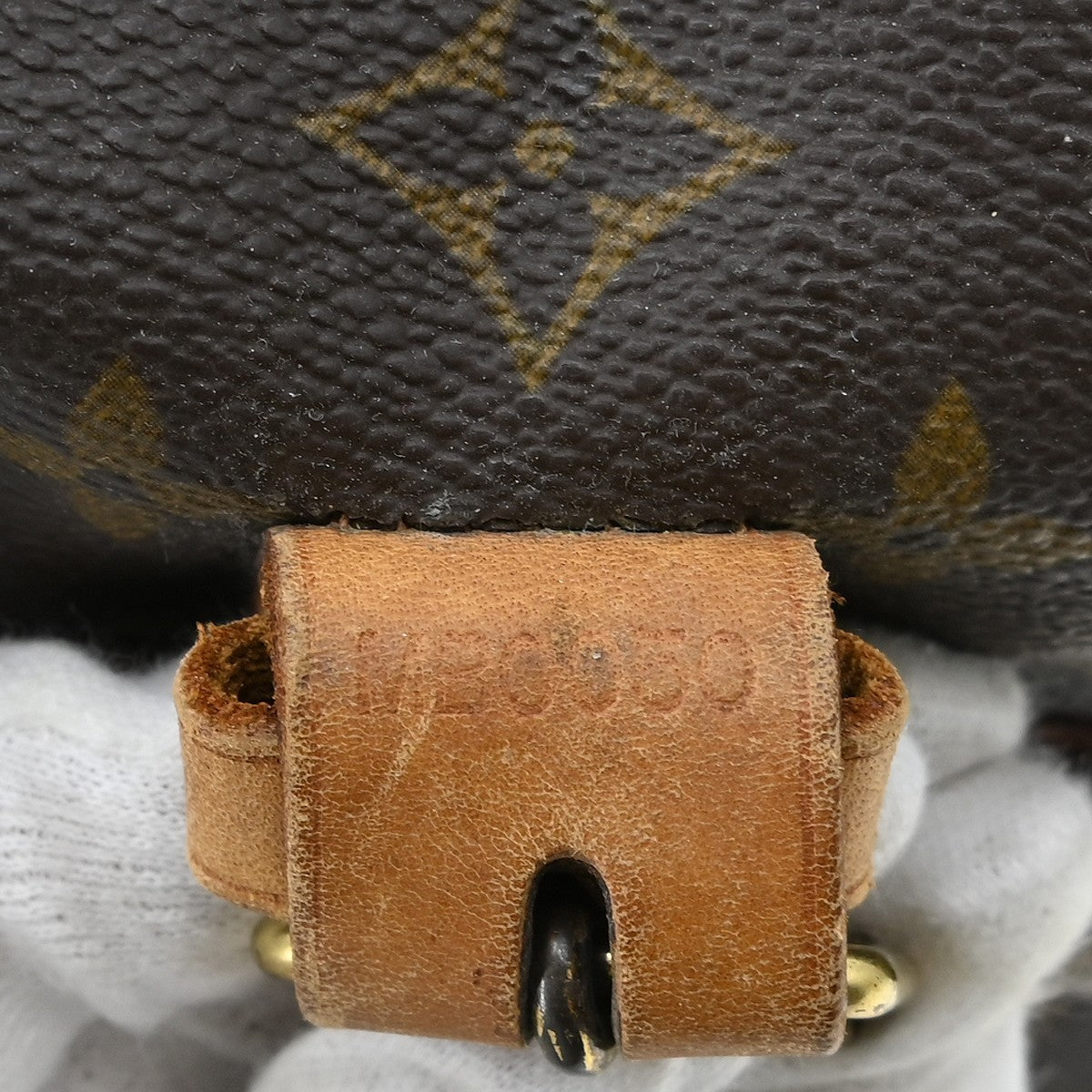 Louis Vuitton Saumur Handbag Monogram Canvas Brown Canvas Shoulder Bag Bag (Authentic Pre-Loved)