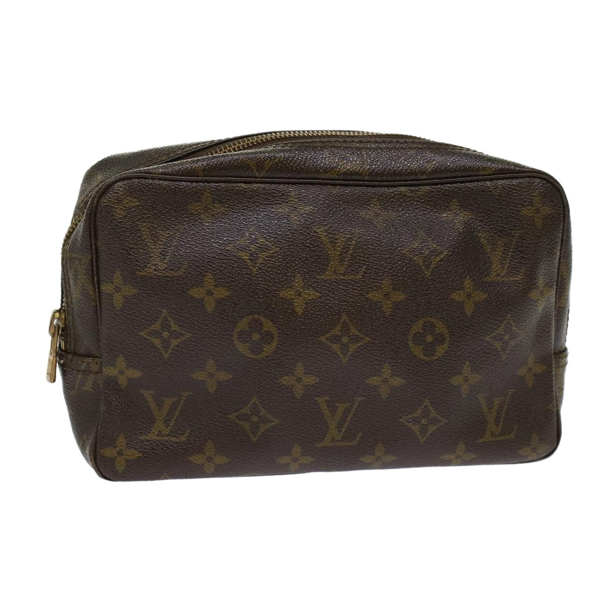 Louis Vuitton Trousse Toilette Monogram Canvas Brown Canvas Clutche & Pouche Bag (Authentic Pre-Loved)