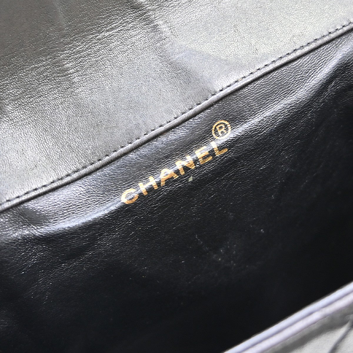 Chanel Duma Drawstring Backpack Quilted Leather Black Leather Backpack Bag (Pre-Loved)