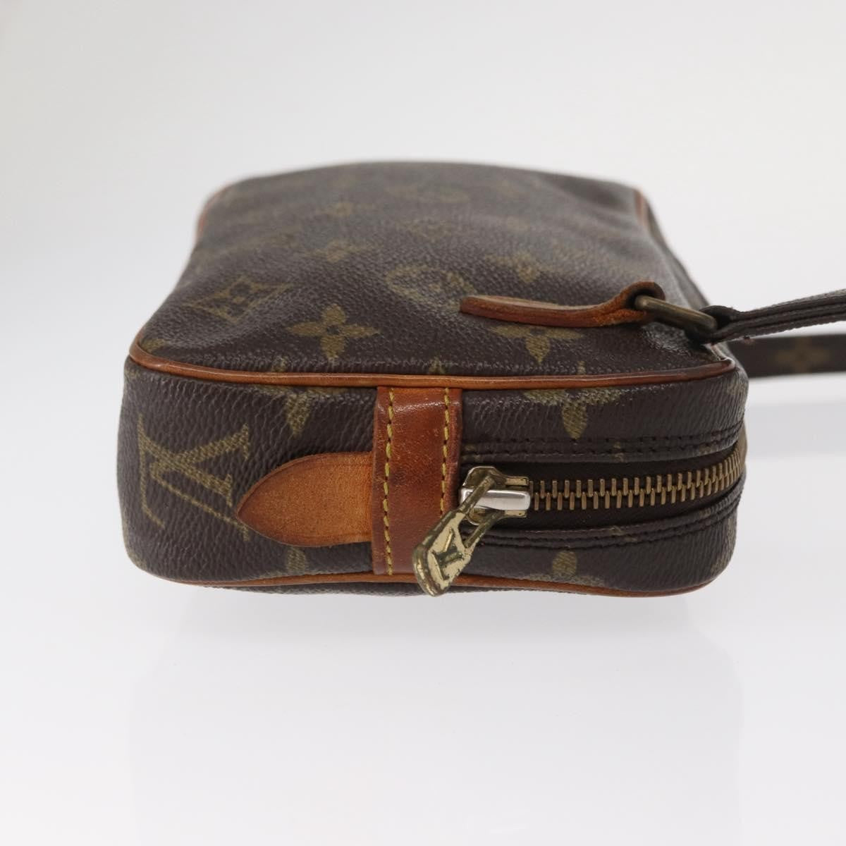Louis Vuitton Pochette Marly Bandouliere Bag Monogram Canvas Brown Canvas Shoulder Bag Bag (Authentic Pre-Loved)