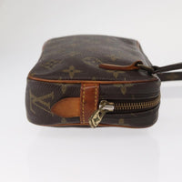 Louis Vuitton Pochette Marly Bandouliere Bag Monogram Canvas Brown Canvas Shoulder Bag Bag (Authentic Pre-Loved)
