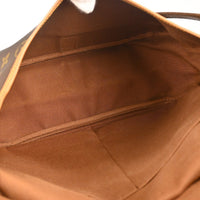 Louis Vuitton Louis Vuitton Saumur Handbag Monogram Canvas Brown Canvas Shoulder Bag Bag (Pre-Loved)