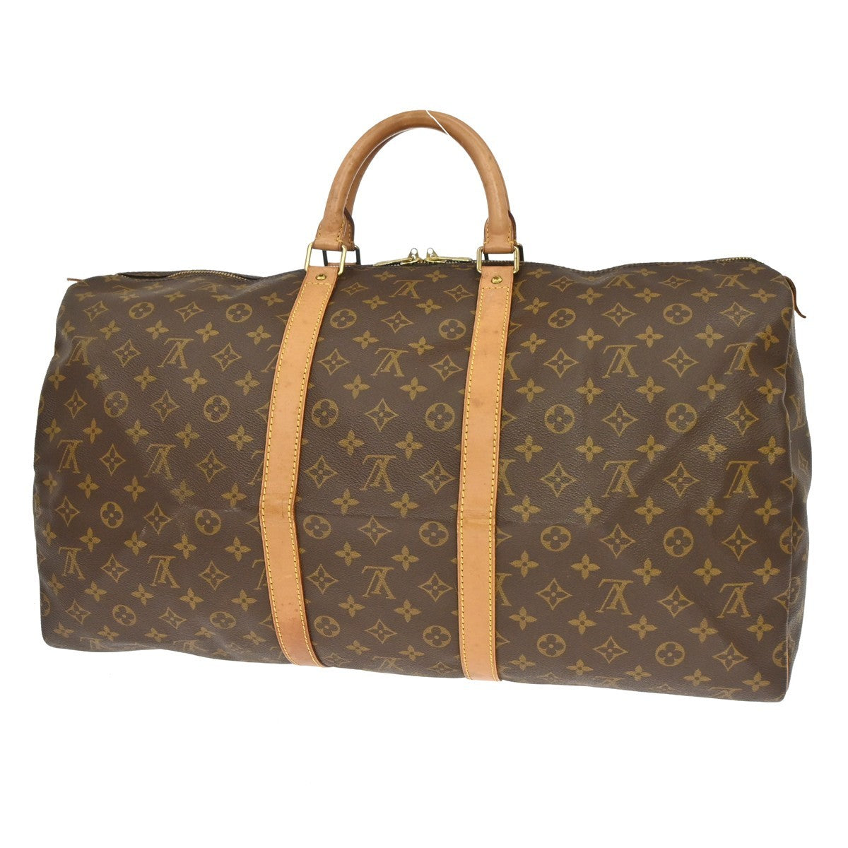 Louis Vuitton Louis Vuitton Keepall Bag Monogram Canvas Brown Canvas Travel Bag Bag (Pre-Loved)