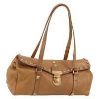 Prada Convertible Shopping Tote Saffiano Leather Saffiano Leather Beige Leather Tote Bag Bag (Pre-Loved)