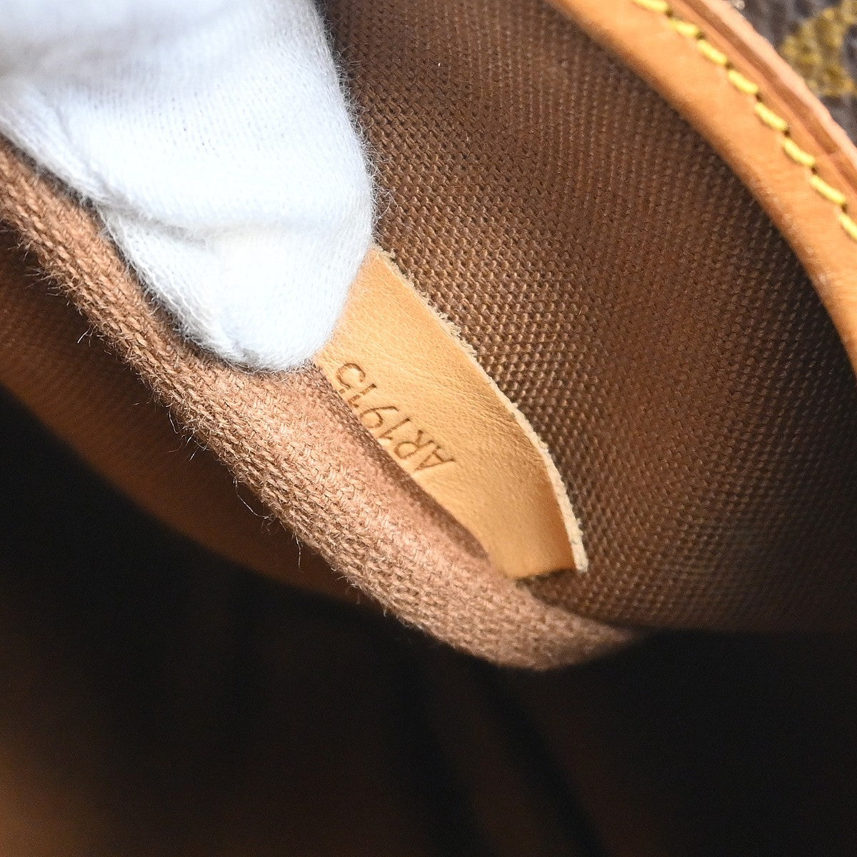 Louis Vuitton Louis Vuitton Saumur Handbag Monogram Canvas Brown Canvas Shoulder Bag Bag (Pre-Loved)