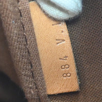 Louis Vuitton Saumur Handbag Monogram Canvas Brown Canvas Shoulder Bag Bag (Authentic Pre-Loved)