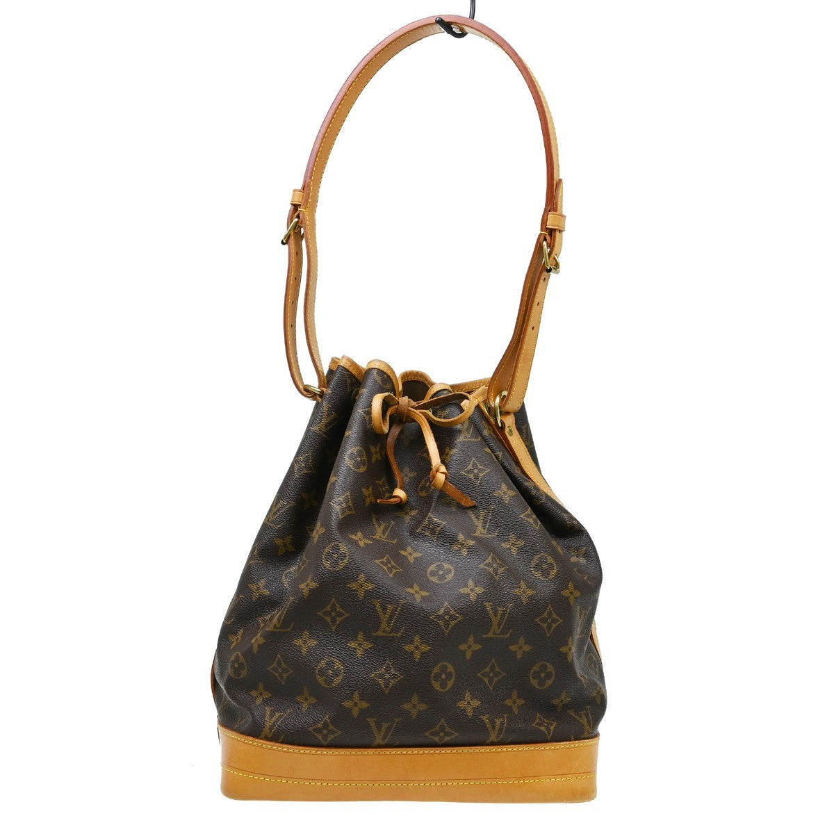 Louis Vuitton Petit Noe Nm Handbag Monogram Canvas Brown Canvas Shoulder Bag Bag (Authentic Pre-Loved)