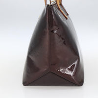 Louis Vuitton Bellevue Handbag Monogram Vernis Brown Patent_Leather Tote Bag Bag (Authentic Pre-Loved)