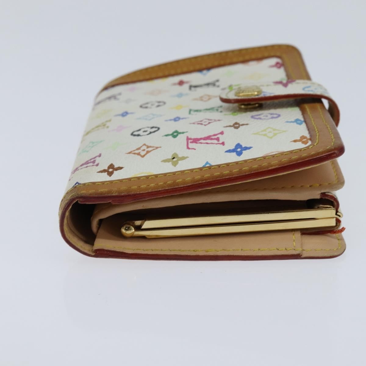 Louis Vuitton Portefeuille Viennois Monogram Canvas Multicolour Canvas Wallets Accessory (Authentic Pre-Loved)