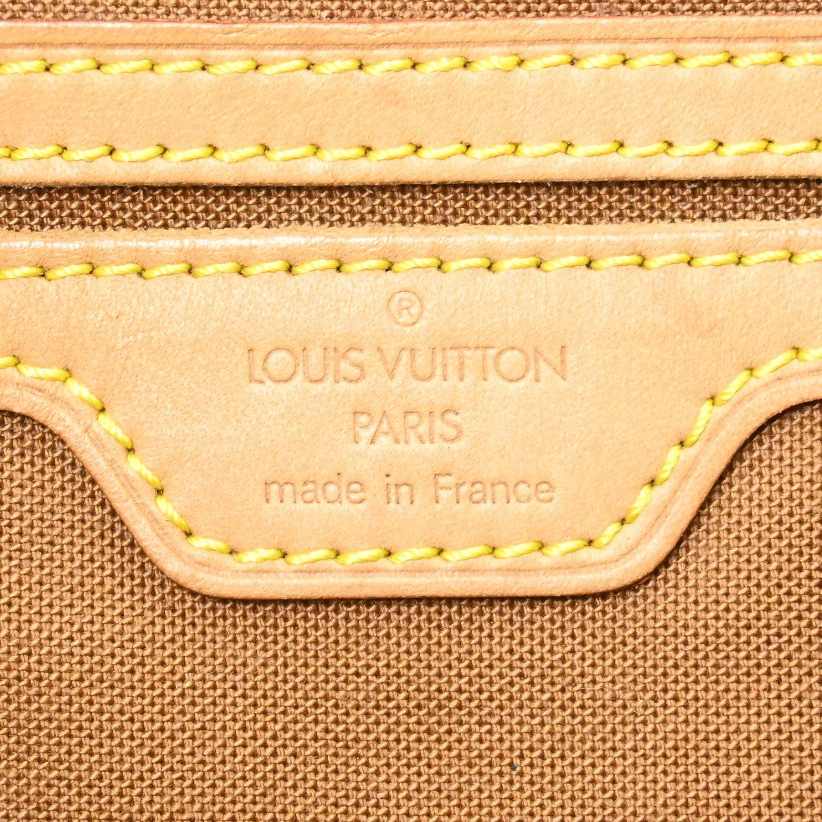 Louis Vuitton Vintage Montsouris Backpack Monogram Canvas Brown Canvas Backpack Bag (Authentic Pre-Loved)