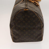 Louis Vuitton Keepall Bag Monogram Canvas Brown Canvas Travel Bag Bag (Authentic Pre-Loved)