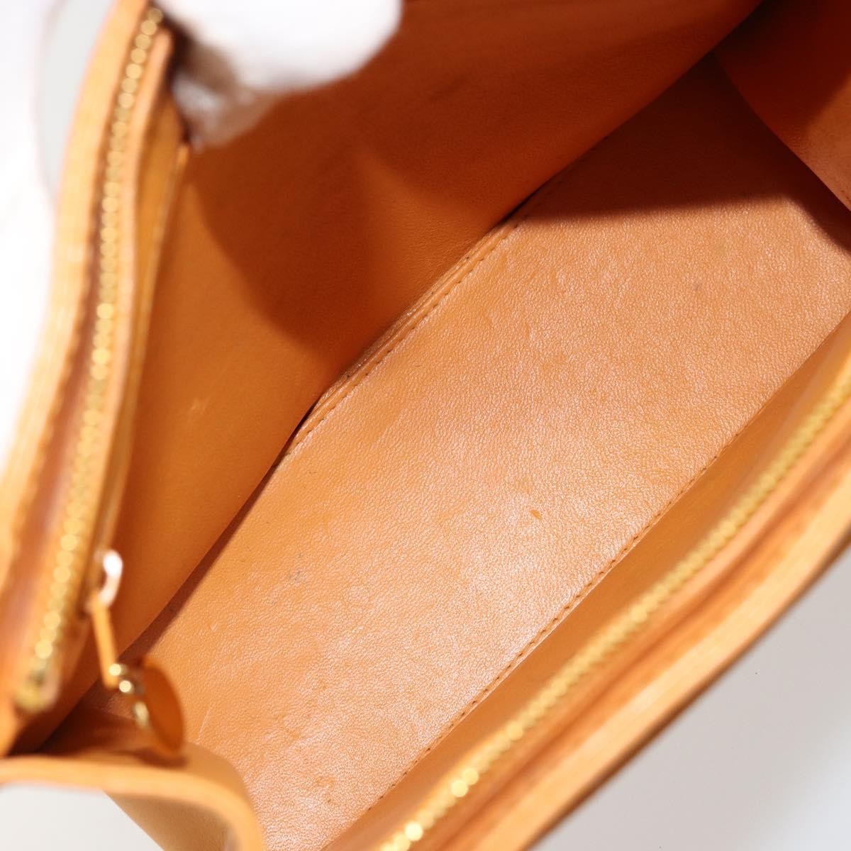 Chanel Vintage Logo Tote Leather Camel Leather Tote Bag Bag (Pre-Loved)