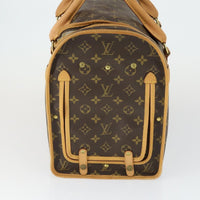 Louis Vuitton Louis Vuitton Dog Carrier Bag Monogram Canvas Brown Canvas Travel Bag Bag (Authentic Pre-Loved)