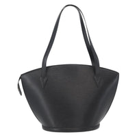 Louis Vuitton Saint Jacques Handbag Epi Leather Black Leather Shoulder Bag Bag (Authentic Pre-Loved)