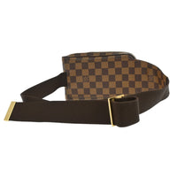 Louis Vuitton Louis Vuitton Geronimos Waist Bag Damier Brown Canvas Shoulder Bag Bag (Authentic Pre-Loved)
