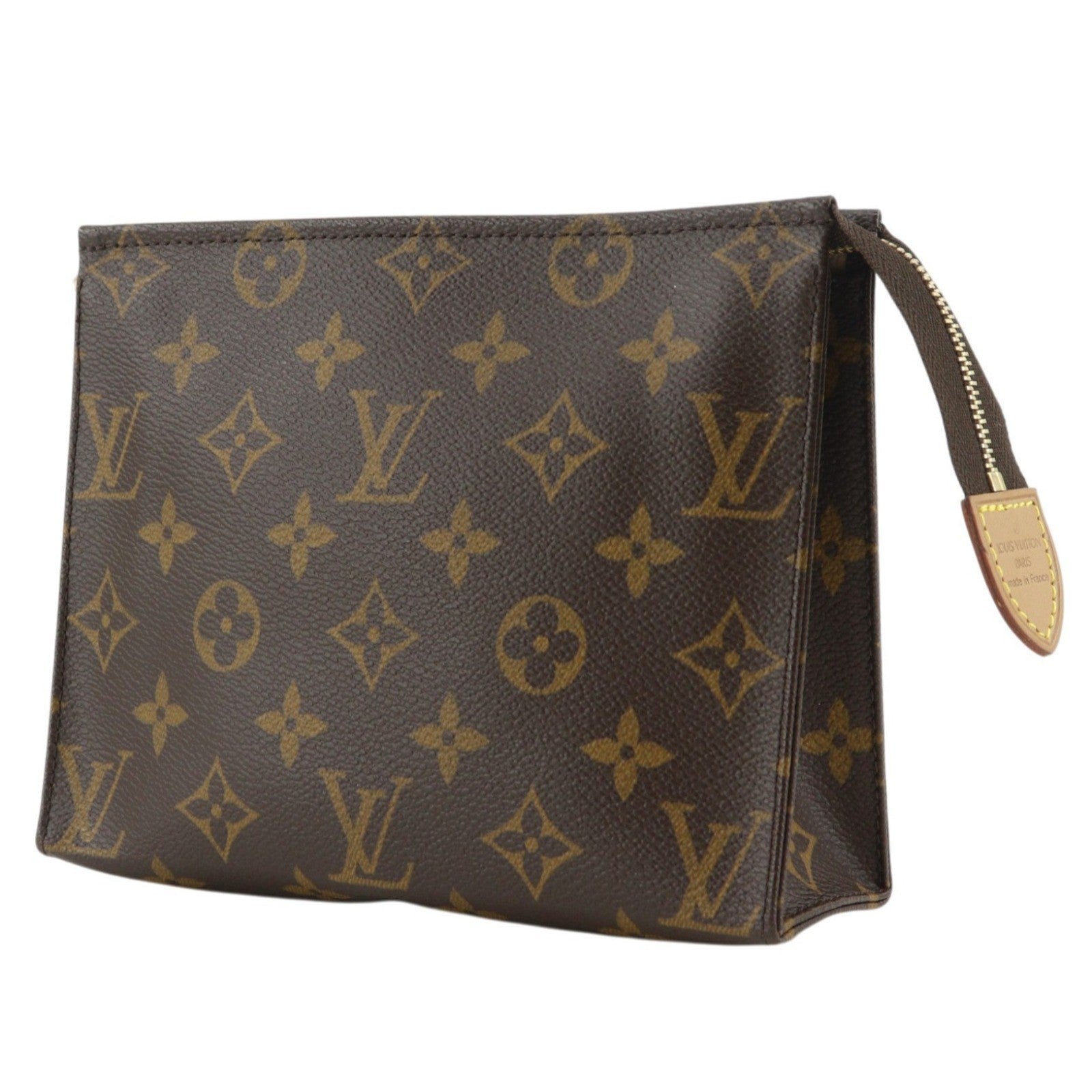 Louis Vuitton Louis Vuitton Toiletry Pouch Monogram Canvas Brown Canvas Wallets Accessory (Authentic Pre-Loved)