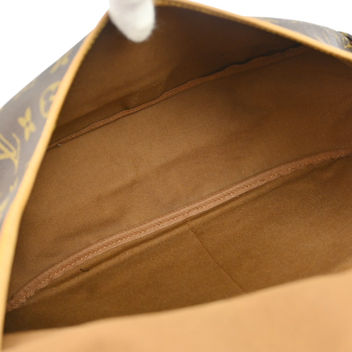 Louis Vuitton Louis Vuitton Saumur Handbag Monogram Canvas Brown Canvas Shoulder Bag Bag (Pre-Loved)
