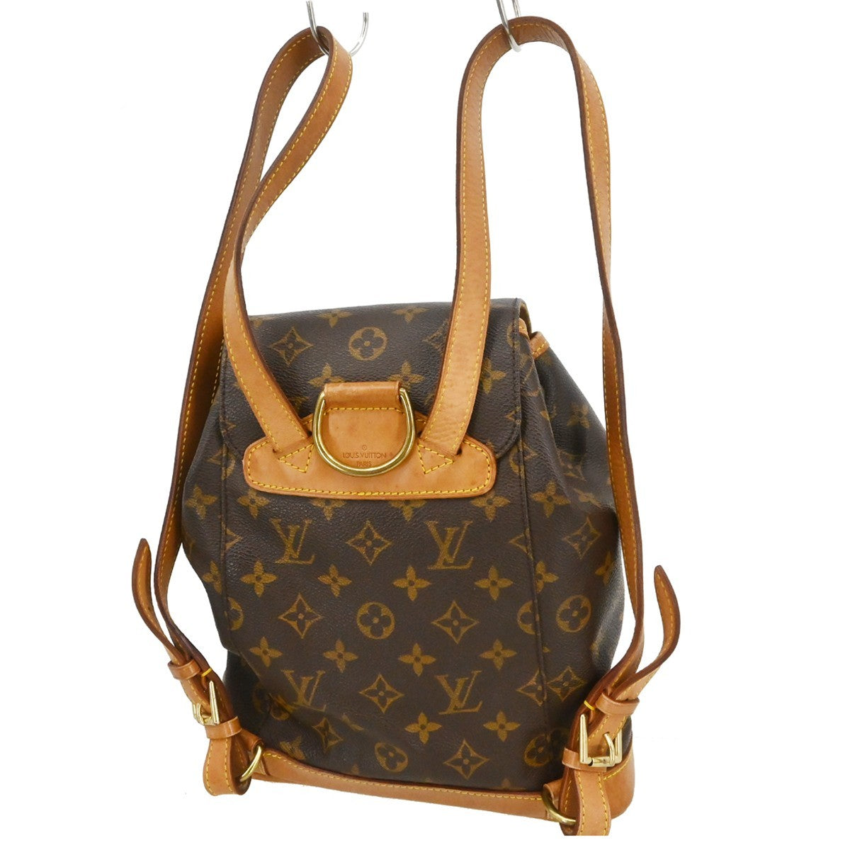 Louis Vuitton Louis Vuitton Vintage Montsouris Backpack Monogram Canvas Brown Canvas Backpack Bag (Pre-Loved)