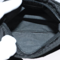 Prada Front Pocket Messenger Bag Tessuto Black Nylon Shoulder Bag Bag (Authentic Pre-Loved)