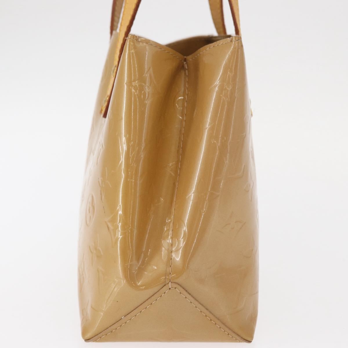 Louis Vuitton Reade Handbag Monogram Vernis Brown Patent_Leather Tote Bag Bag (Authentic Pre-Loved)