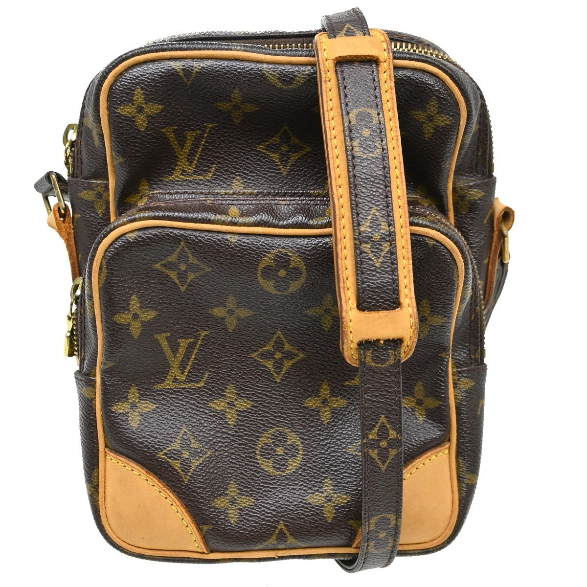 Louis Vuitton Louis Vuitton Amazone Bag Monogram Canvas Brown Canvas Shoulder Bag Bag (Authentic Pre-Loved)