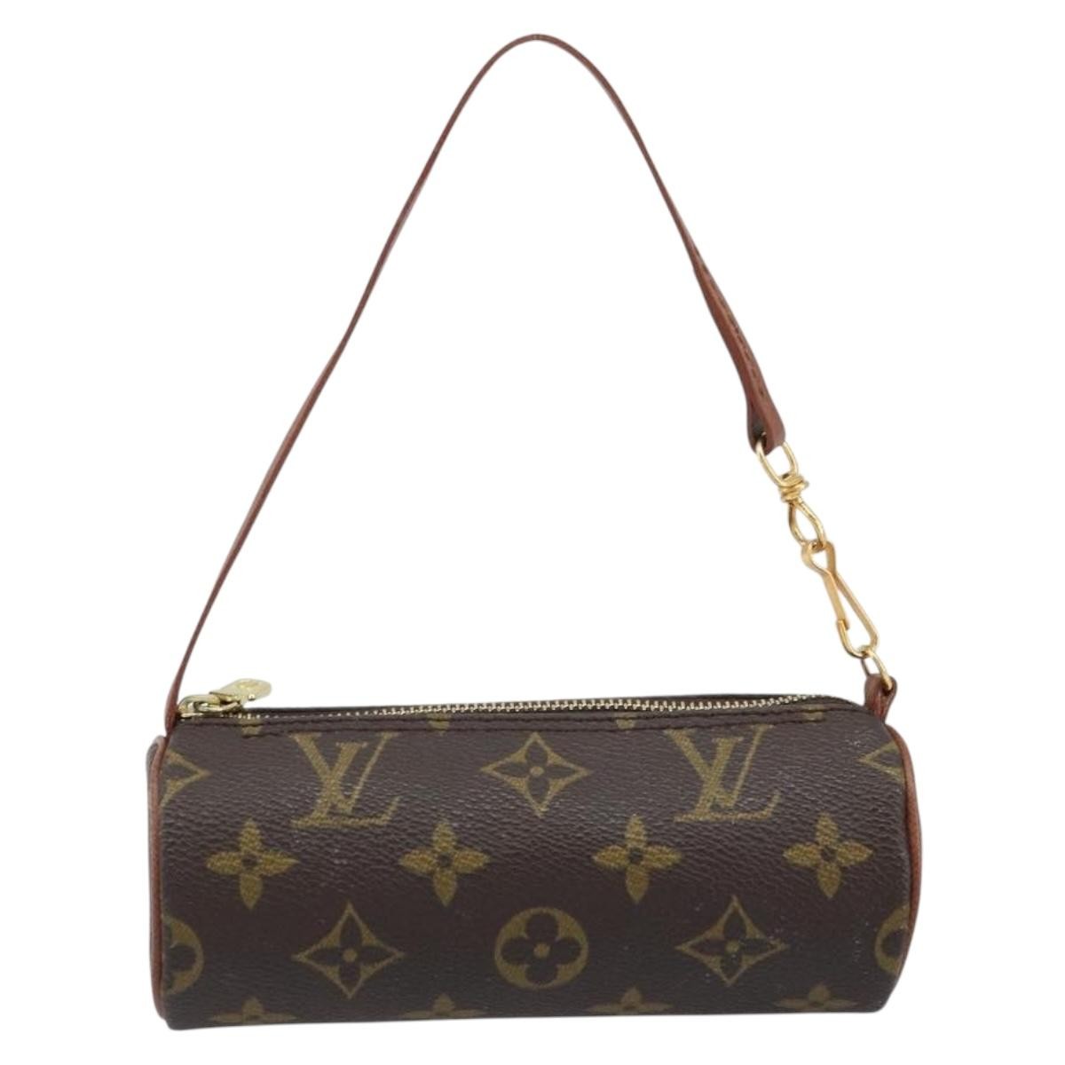 Louis Vuitton Papillon Pochette Monogram Canvas Brown Canvas Clutche & Pouche Bag (Pre-Loved)