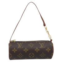 Louis Vuitton Papillon Pochette Monogram Canvas Brown Canvas Clutche & Pouche Bag (Pre-Loved)