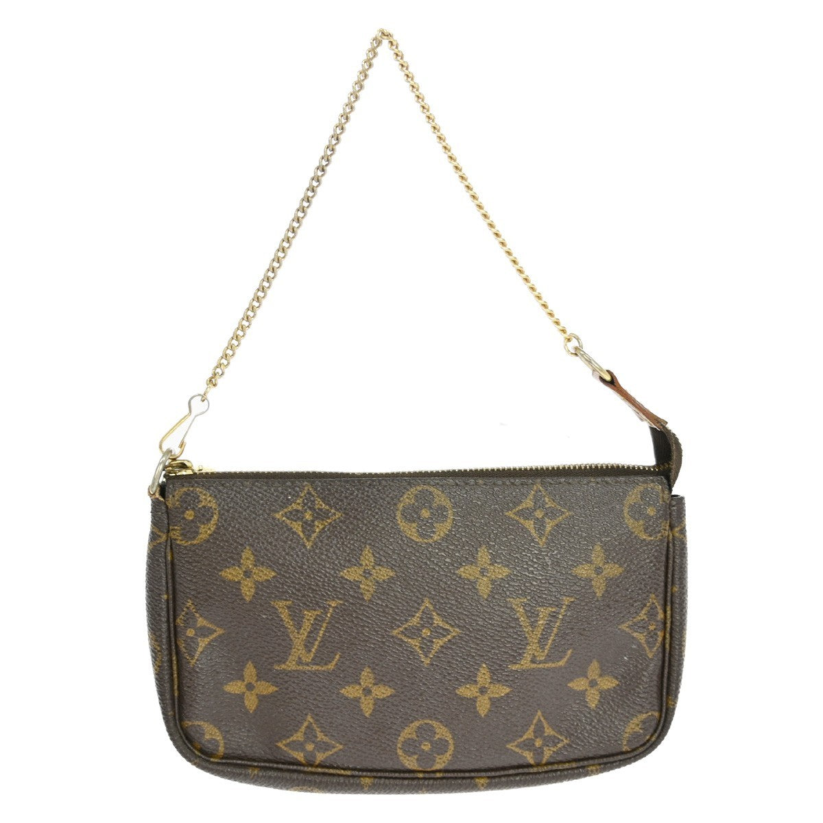 Louis Vuitton Pochette Accessoires Monogram Canvas Brown Canvas Clutche & Pouche Bag (Authentic Pre-Loved)