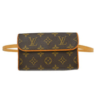 Louis Vuitton Louis Vuitton Florentine Waist Bag Monogram Canvas Brown Canvas Clutche & Pouche Bag (Pre-Loved)