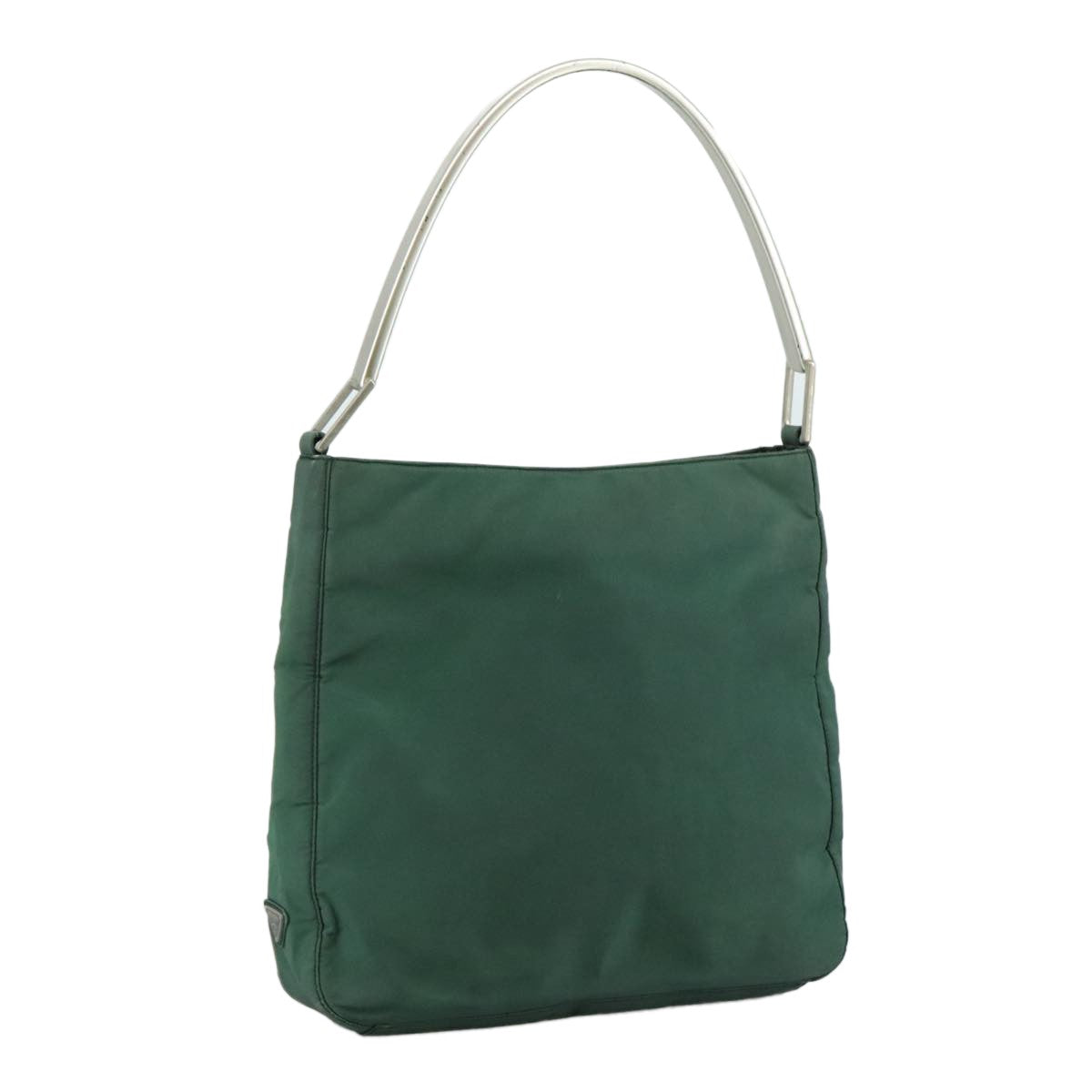 Prada Vintage Shoulder Bag Tessuto Green Nylon Shoulder Bag Bag (Authentic Pre-Loved)