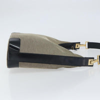 Gucci Zip Hobo Canvas Beige Canvas Shoulder Bag Bag (Authentic Pre-Loved)