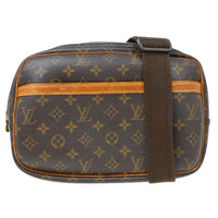 Louis Vuitton Reporter Bag Monogram Canvas Brown Canvas Shoulder Bag Bag (Pre-Loved)