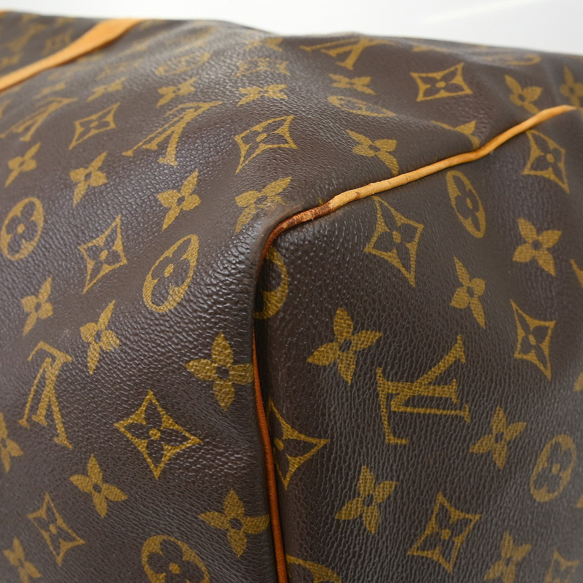 Louis Vuitton Louis Vuitton Keepall Bag Monogram Canvas Brown Canvas Travel Bag Bag (Authentic Pre-Loved)