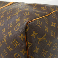Louis Vuitton Louis Vuitton Keepall Bag Monogram Canvas Brown Canvas Travel Bag Bag (Authentic Pre-Loved)