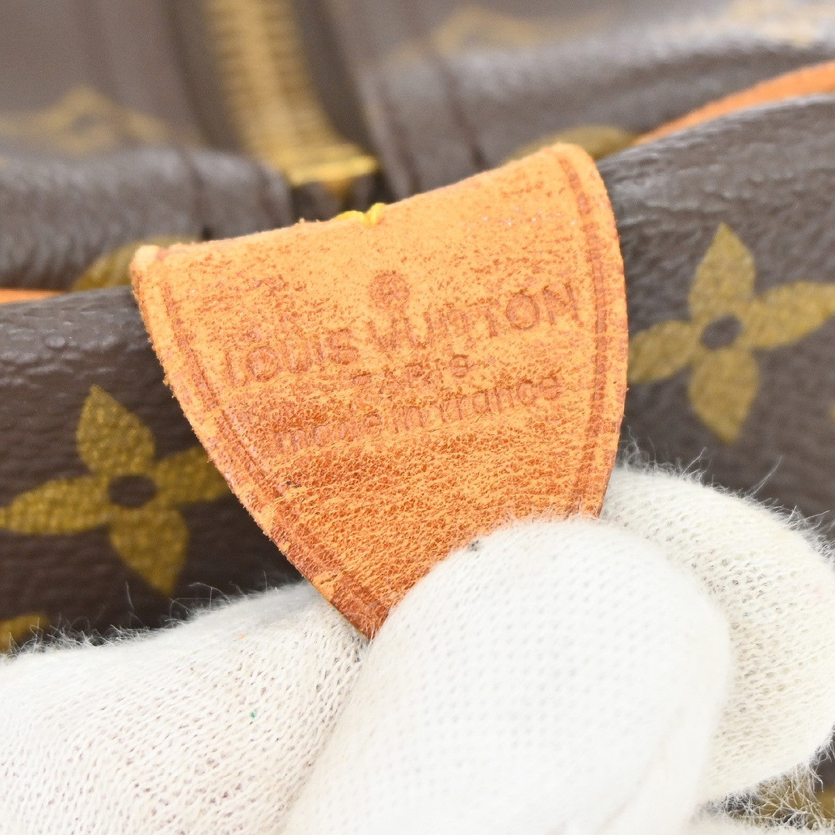 Louis Vuitton Keepall Bag Monogram Canvas Brown Canvas Travel Bag Bag (Authentic Pre-Loved)