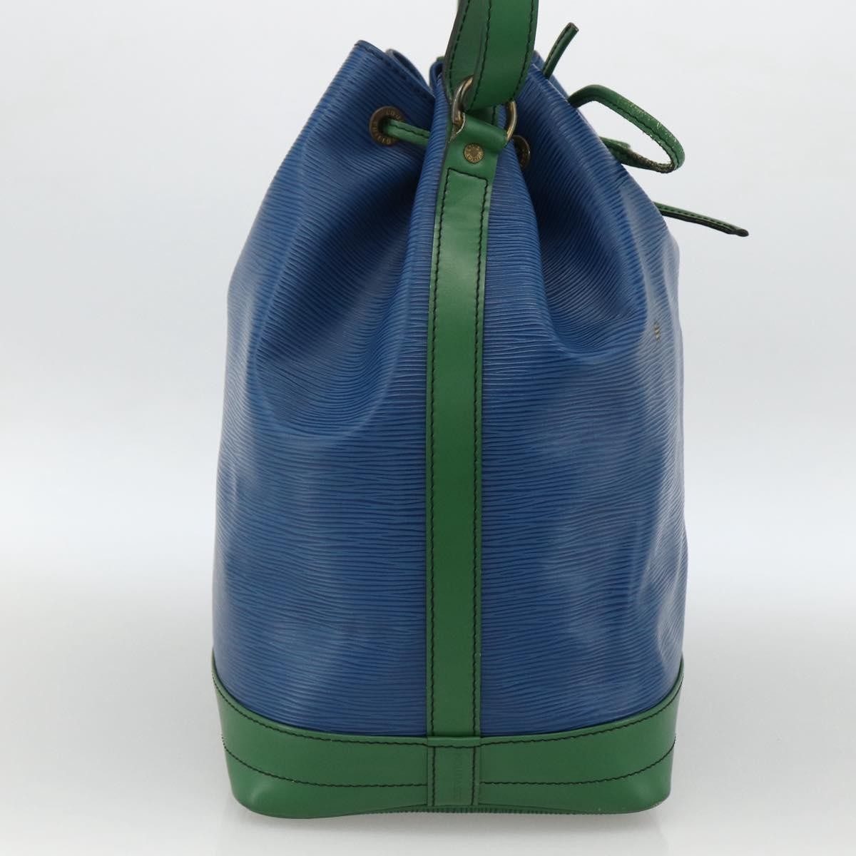 Louis Vuitton Bicolor Noe Handbag Epi Leather Blue Leather Shoulder Bag Bag (Pre-Loved)