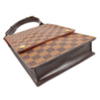Louis Vuitton Portobello Messenger Damier Brown Canvas Shoulder Bag Bag (Pre-Loved)