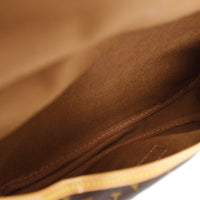 Louis Vuitton Louis Vuitton Saumur Handbag Monogram Canvas Brown Canvas Shoulder Bag Bag (Authentic Pre-Loved)