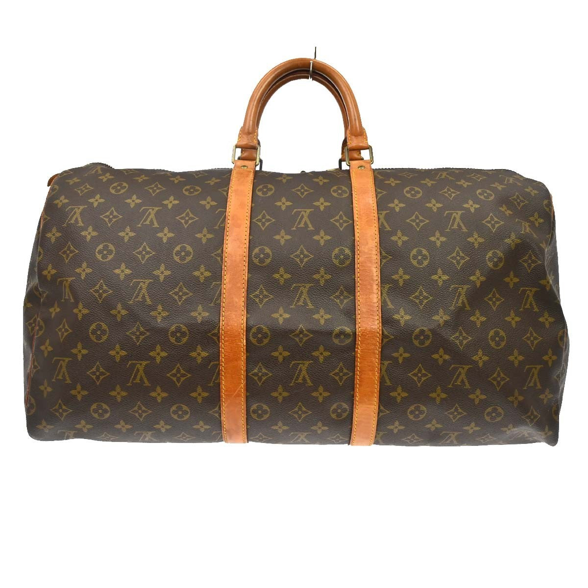 Louis Vuitton Louis Vuitton Keepall Bag Monogram Canvas Brown Canvas Travel Bag Bag (Authentic Pre-Loved)