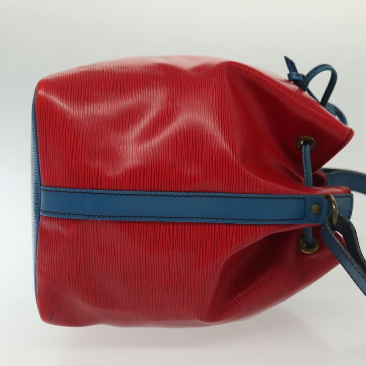 Louis Vuitton Petit Noe Handbag Epi Leather Red Leather Shoulder Bag Bag (Pre-Loved)