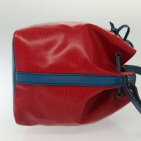 Louis Vuitton Petit Noe Handbag Epi Leather Red Leather Shoulder Bag Bag (Pre-Loved)