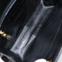 Salvatore Ferragamo Vintage Shoulder Bag Leather Black Leather Shoulder Bag Bag (Authentic Pre-Loved)
