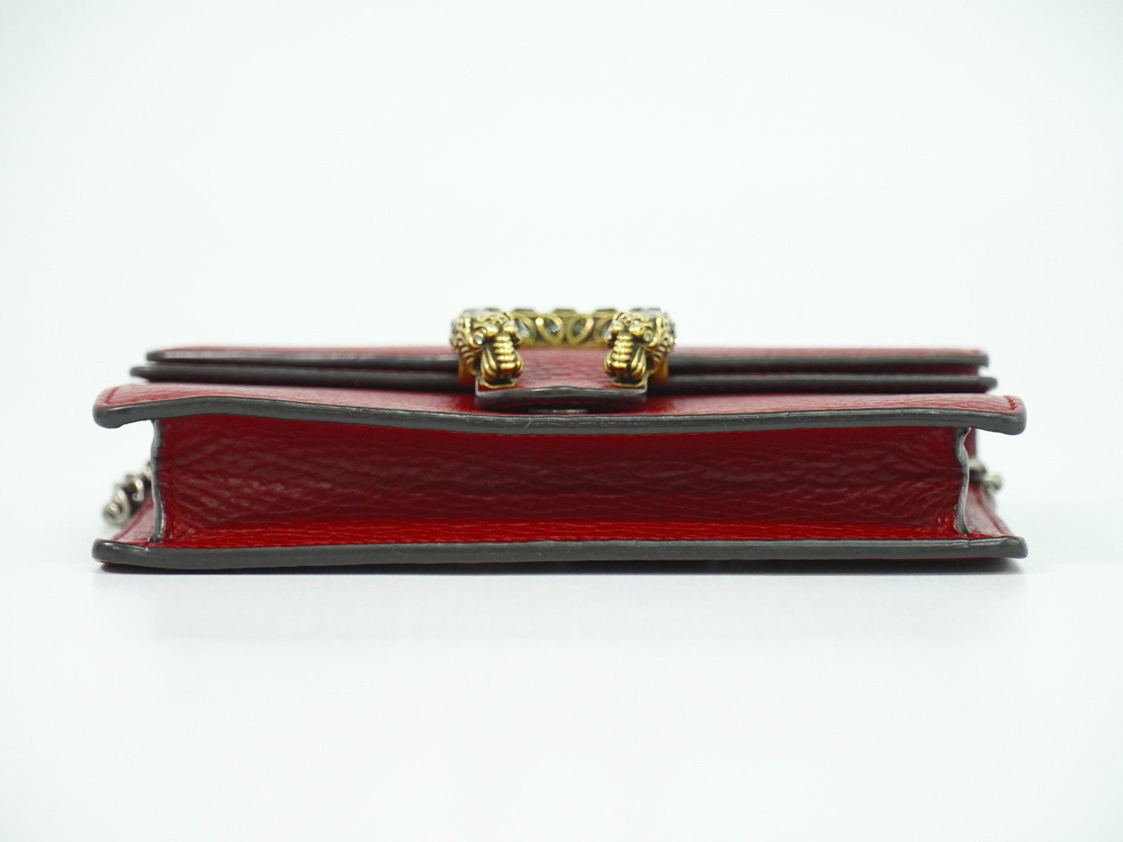 Gucci Dionysus Bag Leather Red Leather Crossbody Bag Bag (Authentic Pre-Loved)
