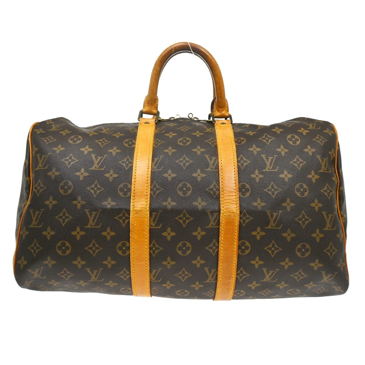 Louis Vuitton Louis Vuitton Keepall Bag Monogram Canvas Brown Canvas Travel Bag Bag (Authentic Pre-Loved)