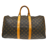 Louis Vuitton Louis Vuitton Keepall Bag Monogram Canvas Brown Canvas Travel Bag Bag (Authentic Pre-Loved)