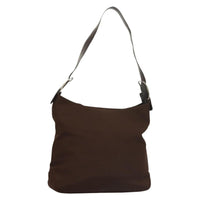 Salvatore Ferragamo Vala Shoulder Bag Canvas Brown Canvas Shoulder Bag Bag (Pre-Loved)