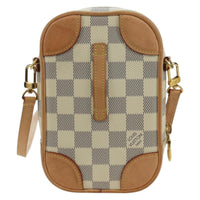 Louis Vuitton Neokapi Handag Damier Beige Canvas Clutche & Pouche Bag (Pre-Loved)